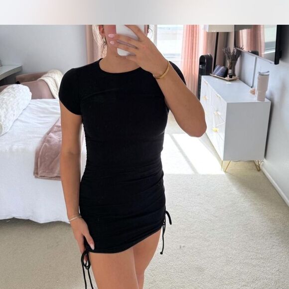 Garage Black Mini Dress - Picture 1 of 2